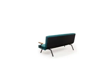 Fennor Sovesofa 3-sits - Petrol Grønn - Møbler - Sofaer - Sovesofaer - 3 seters sovesofa