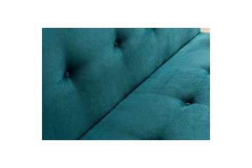 Fennor Sovesofa 3-sits - Petrol Grønn - Møbler - Sofaer - Sovesofaer - 3 seters sovesofa