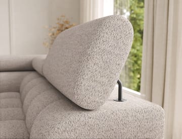 Feraria 6-seters boblete sovesofa med divan og sjeselong, oppbevaring, høyre - Royal 18 - Møbler - Sofaer - Sovesofaer - Hjørnesovesofa