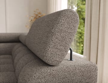 Feraria 6-seters boblete sovesofa med divan og sjeselong, oppbevaring, høyre - Royal 20 - Møbler - Sofaer - Sovesofaer - Hjørnesovesofa