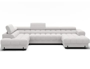 Feraria 6-seters Bubblig sovesofa med divan og sjeselong, oppbevaring Venstre - Royal 01 - Møbler - Sofaer - Sovesofaer - Hjørnesovesofa