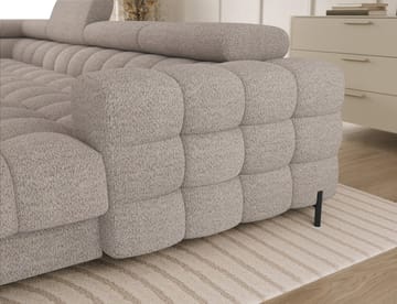 Feraria 6-seters Bubblig sovesofa med divan og sjeselong, oppbevaring Venstre - Royal 18 - Møbler - Sofaer - Sovesofaer - Hjørnesovesofa
