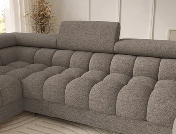 Feraria 6-seters Bubblig sovesofa med divan og sjeselong, oppbevaring Venstre - Royal 20 - Møbler - Sofaer - Sovesofaer - Hjørnesovesofa