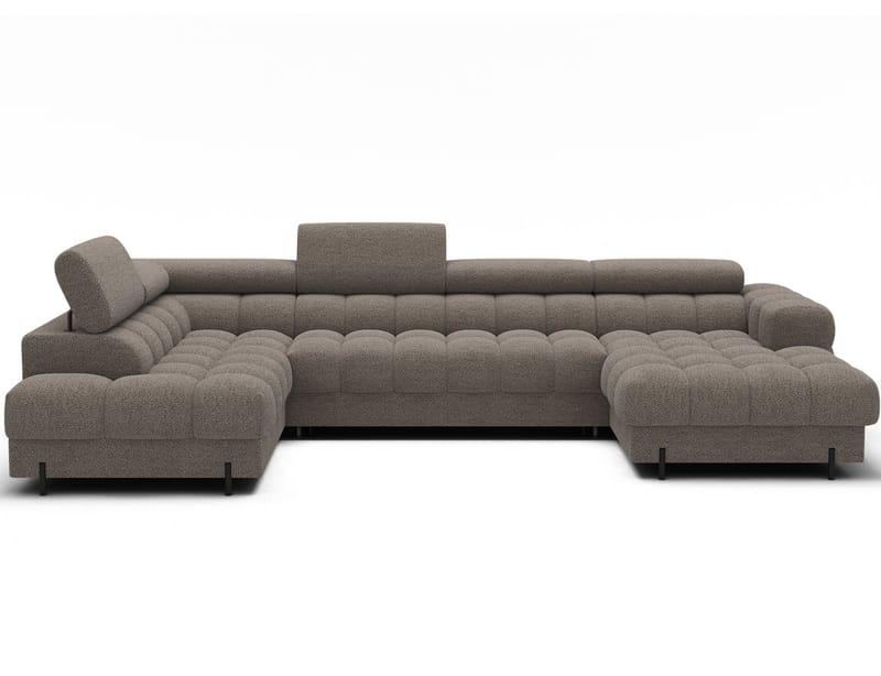 Feraria 6-seters Bubblig sovesofa med divan og sjeselong, oppbevaring Venstre - Royal 20 - Møbler - Sofaer - Sovesofaer - Hjørnesovesofa