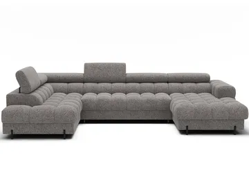 Feraria 6-seters Bubblig sovesofa med divan og sjeselong, oppbevaring Venstre - Pellerito 20 - Møbler - Sofaer - Sovesofaer - Hjørnesovesofa