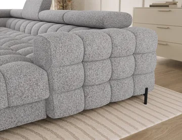 Feraria 6-seters Bubblig sovesofa med divan og sjeselong, oppbevaring Venstre - Pellerito 03 - Møbler - Sofaer - Sovesofaer - Hjørnesovesofa