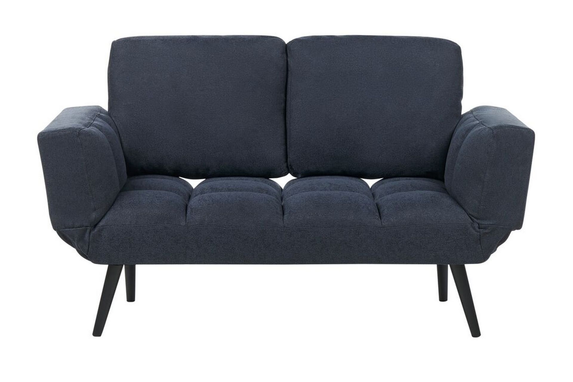 Ferrel Sovesofa 2-seter - Blå/Svart - Møbler - Sofaer - Sovesofaer - 2 seters sovesofa