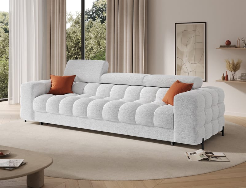Festello 3-seters boblete sovesofa - Royal 01 - Møbler - Sofaer - Sovesofaer - 3 seters sovesofa