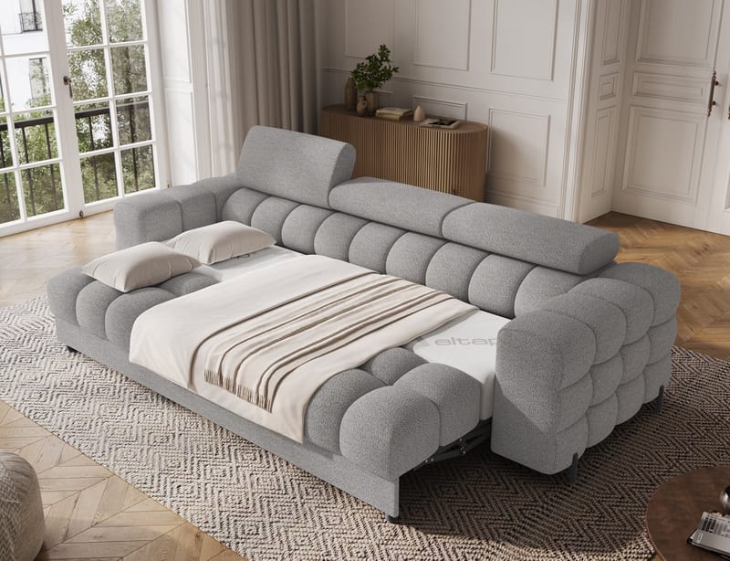 Festello 3-seters boblete sovesofa - Royal 04 - Møbler - Sofaer - Sovesofaer - 3 seters sovesofa