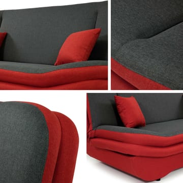Figurelle 3-seters sovesofa - beige - Møbler - Sofaer - Sovesofaer - 2 seters sovesofa