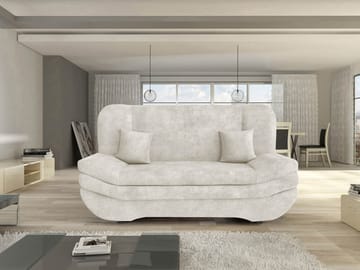 Figurelle 3-seters sovesofa - beige - Møbler - Sofaer - Sovesofaer - 2 seters sovesofa