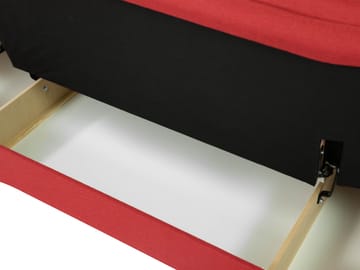 Figurelle 3-seters sovesofa - grå - Møbler - Sofaer - Sovesofaer - 2 seters sovesofa