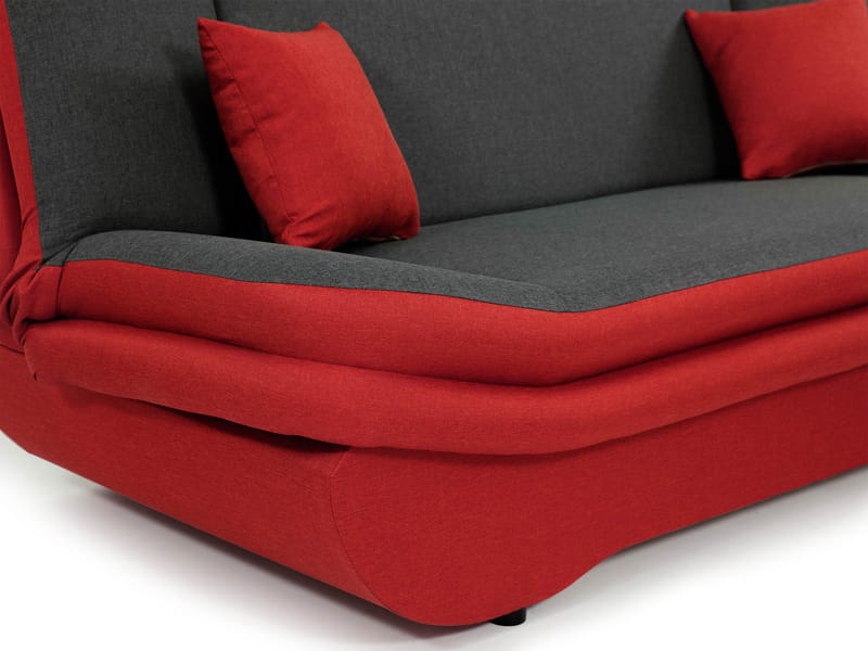 Figurelle Sovesofa 2-seter - Brun - Møbler - Sofaer - Sovesofaer - 2 seters sovesofa