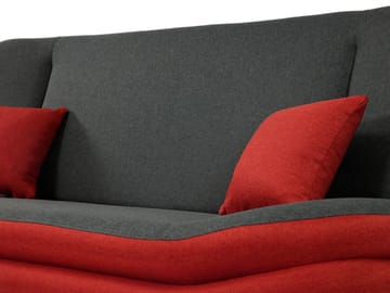 Figurelle Sovesofa 2-seter - Brun - Møbler - Sofaer - Sovesofaer - 2 seters sovesofa