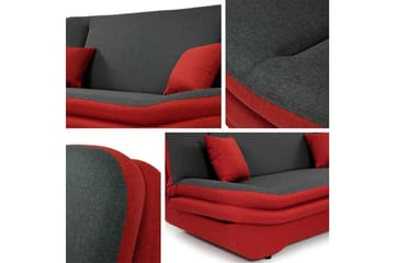Figurelle Sovesofa 2-seter i Chenille - Grønn - Møbler - Sofaer - Sovesofaer - 2 seters sovesofa