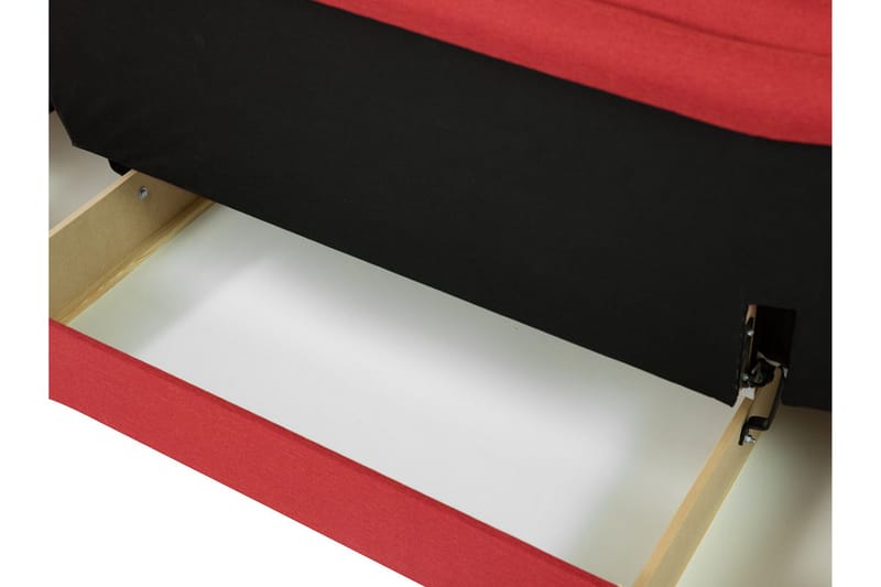 Figurelle Sovesofa 2-seter i Chenille - Oransje - Møbler - Sofaer - Sovesofaer - 2 seters sovesofa