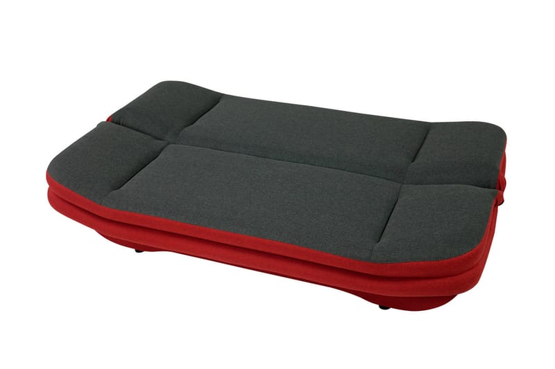 Figurelle Sovesofa 2-seter i Chenille - Oransje - Møbler - Sofaer - Sovesofaer - 2 seters sovesofa