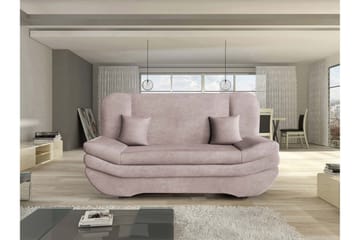 Figurelle Sovesofa 3-seter - Rosa - Møbler - Sofaer - Sovesofaer - 3 seters sovesofa