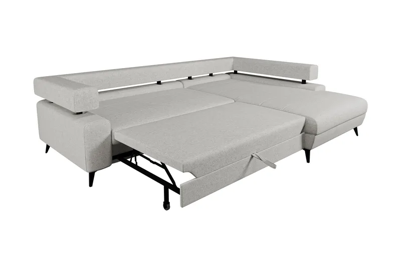 Fito Sovesofa med Sjeselong 3-seter - Beige - Møbler - Sofaer - Sovesofaer - Sovesofa divan