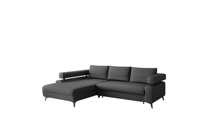 Fito Sovesofa med Sjeselong 3-seter - Grå - Møbler - Sofaer - Sovesofaer - Sovesofa divan