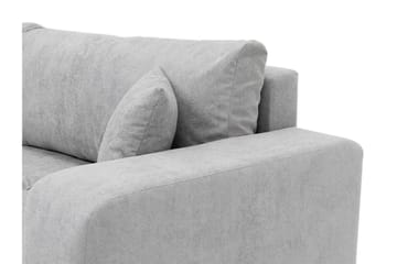 Flo 3-seter Sovesofa med Oppbevaring i Stoff - Beige - Møbler - Sofaer - Sovesofaer - 3 seters sovesofa
