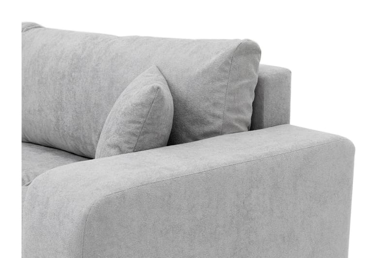 Flo 3-seter Sovesofa med Oppbevaring i Stoff - Beige - Møbler - Sofaer - Sovesofaer - 3 seters sovesofa