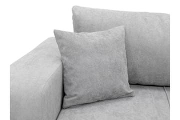 Flo 3-seter Sovesofa med Oppbevaring i Stoff - Beige - Møbler - Sofaer - Sovesofaer - 3 seters sovesofa