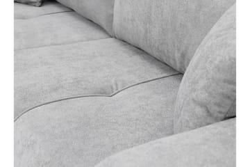 Flo 3-seter Sovesofa med Oppbevaring i Stoff - Beige - Møbler - Sofaer - Sovesofaer - 3 seters sovesofa