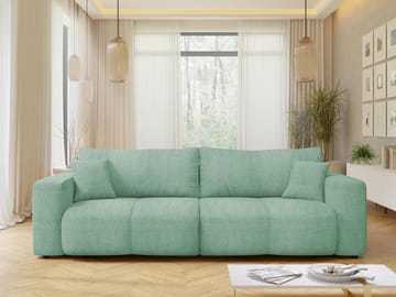 Flo Sovesofa 3-seter - Hvit - Møbler - Sofaer - Sovesofaer - 3 seters sovesofa