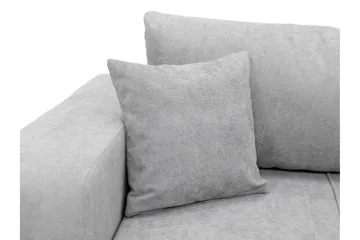 Flo Sovesofa 3-seter i Plysj - Gul - Møbler - Sofaer - Sovesofaer - 3 seters sovesofa