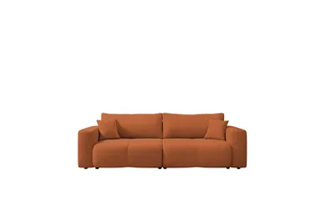 Flo Sovesofa 3-seter - Oransje - Møbler - Sofaer - Sovesofaer - 3 seters sovesofa