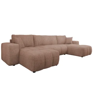Flo Sovesofa med dobbel sjeselong 4-seter
