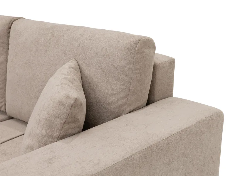 Flo Sovesofa med dobbel sjeselong 4-seter - Brun - Møbler - Sofaer - Sovesofaer - U sovesofa