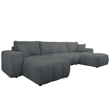 Flo Sovesofa med dobbel sjeselong 4-seter
