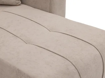 Flo Sovesofa med dobbel sjeselong 4-seter - Hvit - Møbler - Sofaer - Sovesofaer - U sovesofa