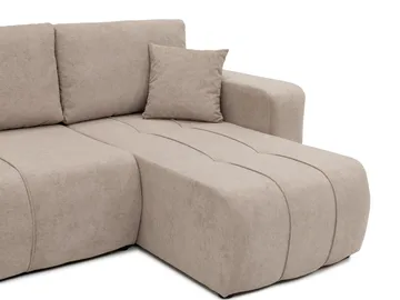 Flo Sovesofa med dobbel sjeselong 4-seter - Mintgrønn - Møbler - Sofaer - Sovesofaer - U sovesofa