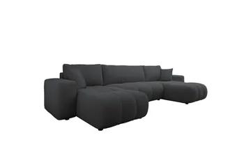 Flo Sovesofa med Dobbel Sjeselong 4-seter