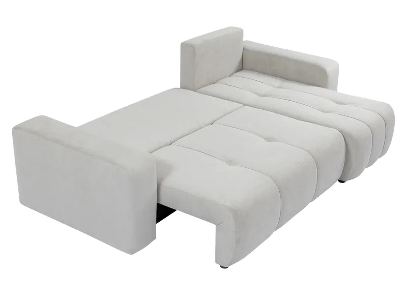 Flo Sovesofa med sjeselong 3-seter - Beige - Møbler - Sofaer - Sovesofaer - Sovesofa divan