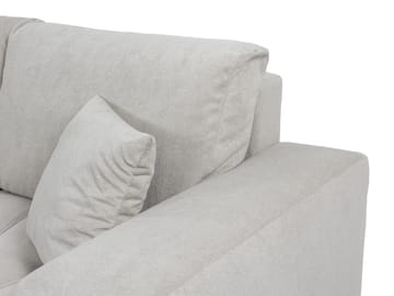 Flo Sovesofa med sjeselong 3-seter - Beige - Møbler - Sofaer - Sovesofaer - Sovesofa divan