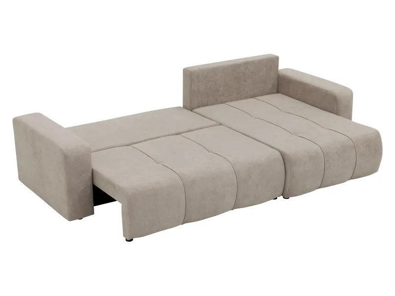 Flo Sovesofa med sjeselong 3-seter - Brun - Møbler - Sofaer - Sovesofaer - Sovesofa divan