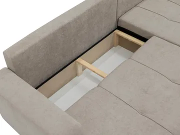 Flo Sovesofa med sjeselong 3-seter - Brun - Møbler - Sofaer - Sovesofaer - Sovesofa divan