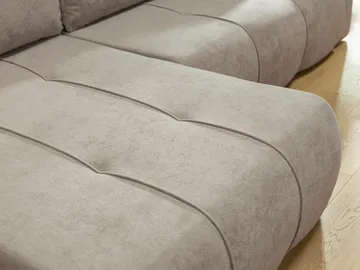 Flo Sovesofa med sjeselong 3-seter - Brun - Møbler - Sofaer - Sovesofaer - Sovesofa divan