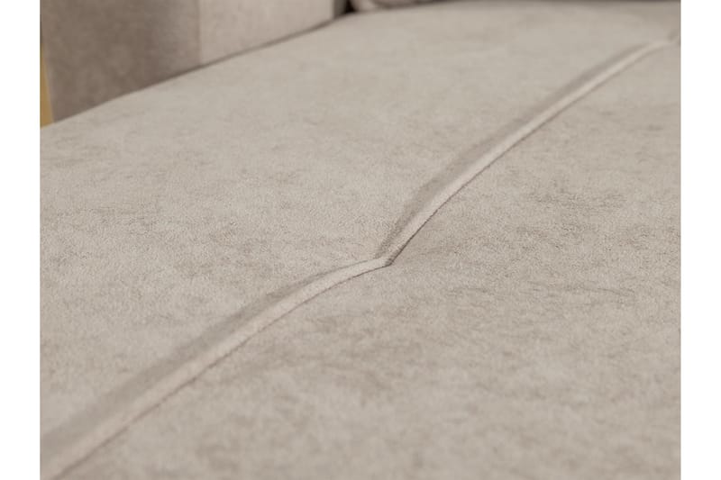 Flo Sovesofa med Sjeselong 3-seter - Grå - Møbler - Sofaer - Sovesofaer - Sovesofa divan