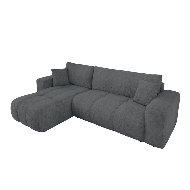 Flo Sovesofa med sjeselong 3-seter - Grå - Møbler - Sofaer - Sovesofaer - Sovesofa divan