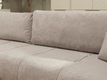 Flo Sovesofa med sjeselong 3-seter - Grønn - Møbler - Sofaer - Sovesofaer - Sovesofa divan