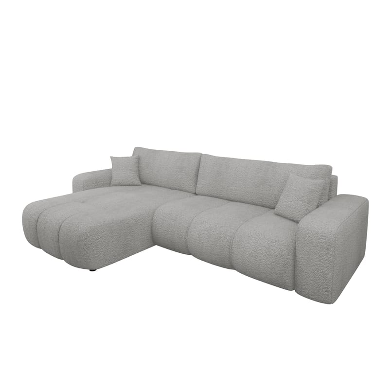 Flo Sovesofa med sjeselong 3-seter - Hvit - Møbler - Sofaer - Sovesofaer - Sovesofa divan