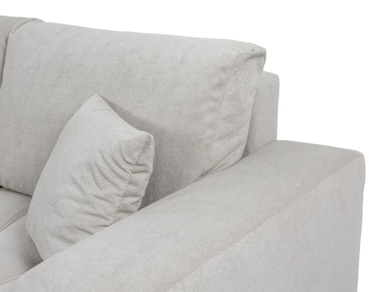 Flo Sovesofa med sjeselong 3-seter - Rosa - Møbler - Sofaer - Sovesofaer - Sovesofa divan