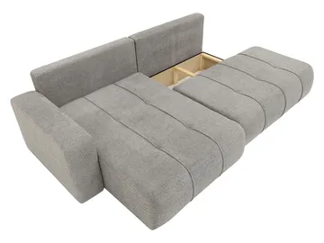 Flo Sovesofa med sjeselong 4-seter - Brun - Møbler - Sofaer - Sovesofaer - Sovesofa divan
