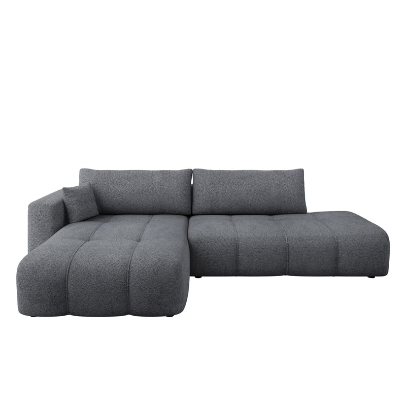 Flo Sovesofa med sjeselong 4-seter, Grå