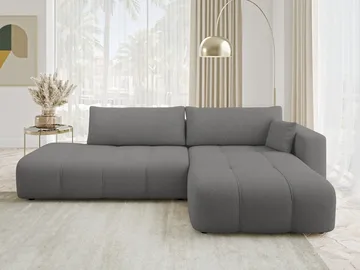 Flo Sovesofa med sjeselong 4-seter - Grå - Møbler - Sofaer - Sovesofaer - Sovesofa divan